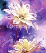 Abstract Flowers  - Tableau Décoratif Murale – Image 2