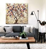 Colorful Tree - Tableau Décoratif Murale