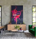 Dawn's Parade - Tableau Design avec Cadre Américain