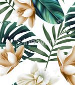 Fleur Tropicale Harmonies - Tableau Décoratif Murale – Image 2