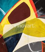 Fragment of Graffiti Drawings - Tableau Décoratif Murale – Image 2