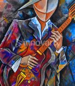 Guitariste - Tableau Décoratif Murale – Image 2