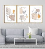 Infusion - Tableau Design avec Cadre Américain