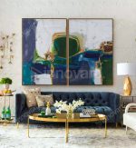 Kelly O'Neill - Tableau Design avec Cadre Américain