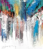 Multicolor Abstract - Tableau Décoratif Murale – Image 2