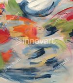 Neon Portrait - Tableau Design avec Cadre Américain – Image 2