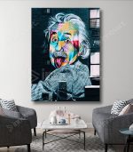 Portrait Painting Albert - Tableau Décoratif Murale