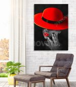 Red & Black Women - Tableau Décoratif Murale