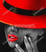 Red & Black Women - Tableau Décoratif Murale – Image 2