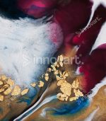 Resin Art - Tableau Design avec Cadre Américain – Image 2