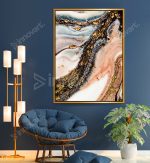 Art Magique - Tableau Design avec Cadre Américain