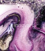 Purple - Tableau Design avec Cadre Américain – Image 2